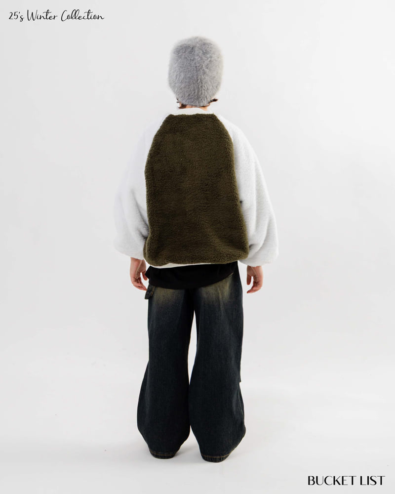 Bucket List - Korean Children Fashion - #fashionkids - Corduroy Balloon Denim Pants - 12