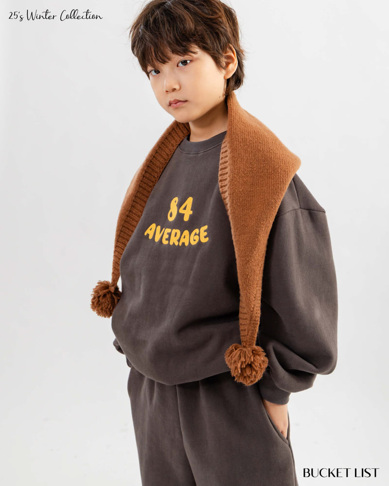 Bucket List - Korean Children Fashion - #fashionkids - 84 Chain Sweatshirt - 8