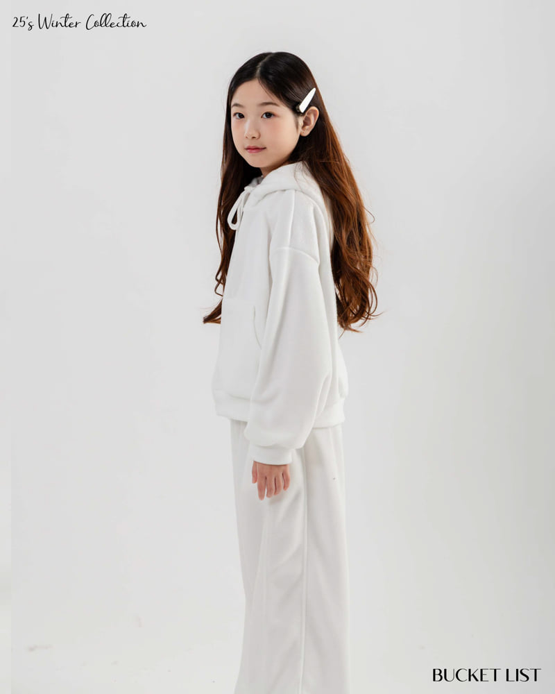 Bucket List - Korean Children Fashion - #fashionkids - Clean Fleece Hoodie - 10