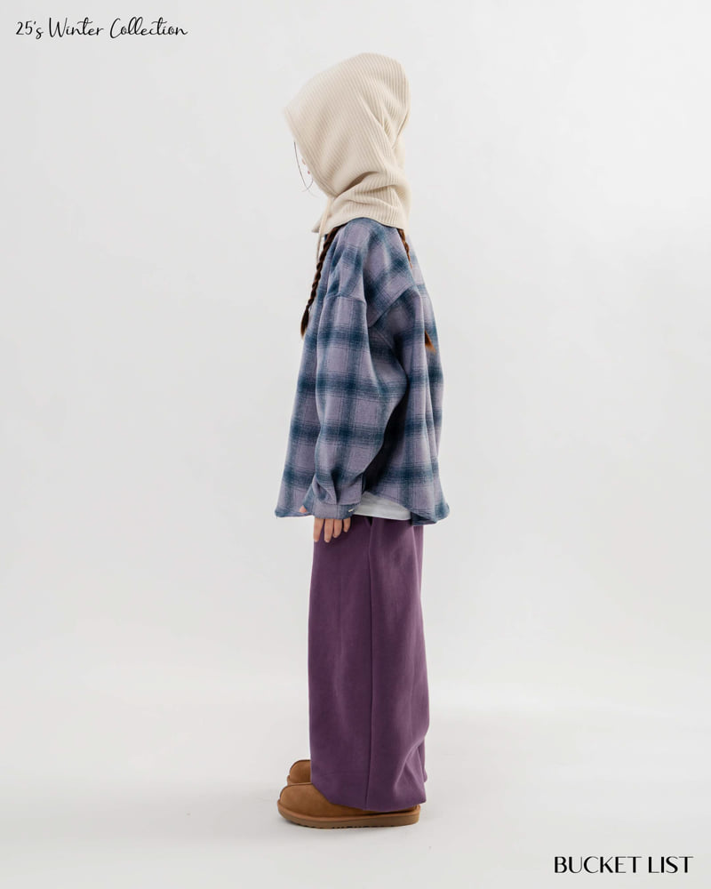 Bucket List - Korean Children Fashion - #fashionkids - Check Shirt - 5