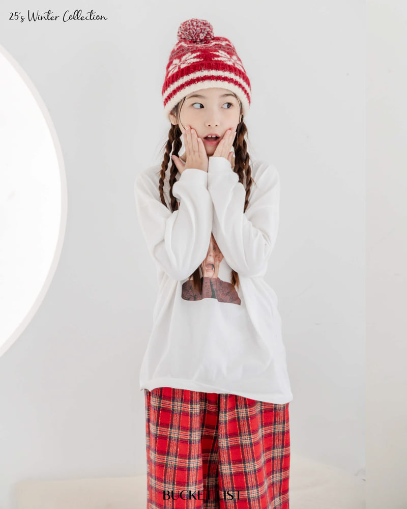Bucket List - Korean Children Fashion - #kidsshorts - Alone Tee - 5