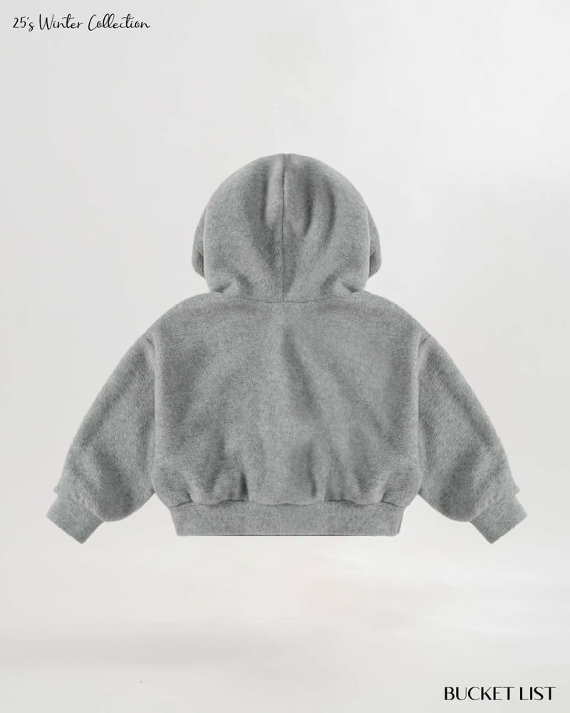 Bucket List - Korean Children Fashion - #kidsstore - Clean Fleece Hoodie - 12