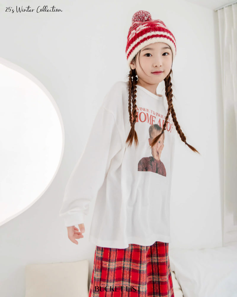 Bucket List - Korean Children Fashion - #kidsstore - Alone Tee - 6