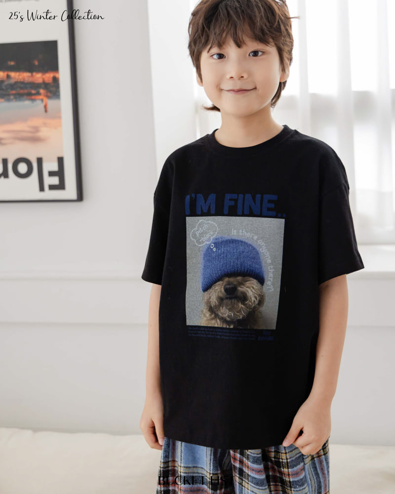 Bucket List - Korean Children Fashion - #kidsstore - Im Fine Tee - 6