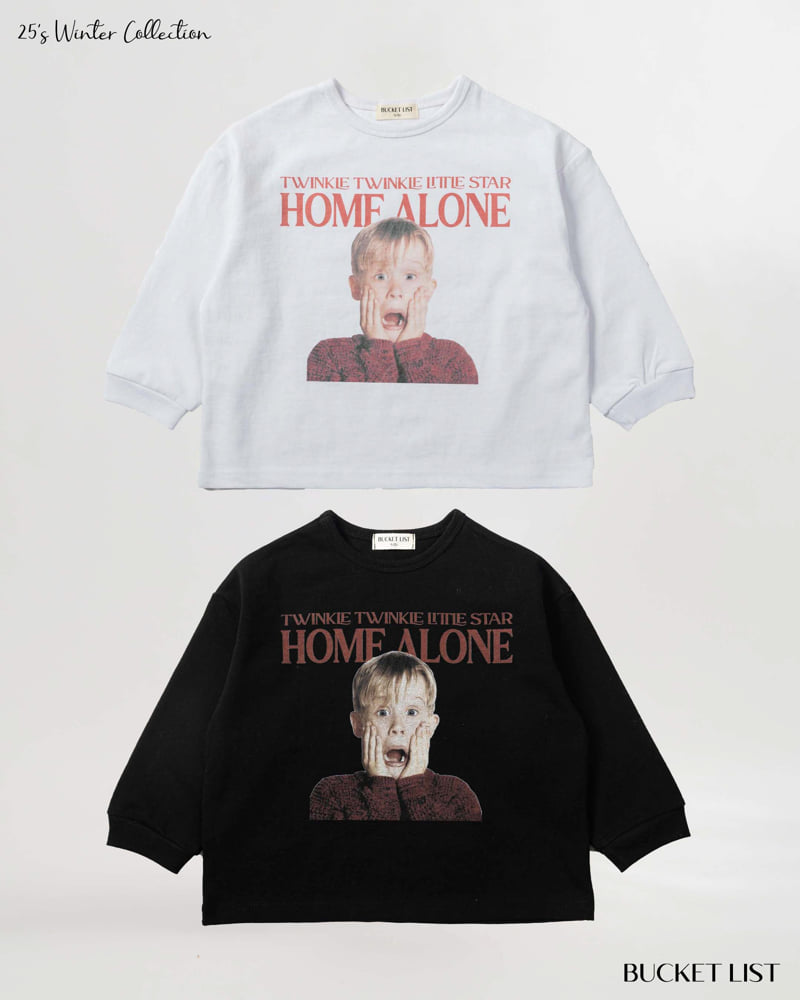 Bucket List - Korean Children Fashion - #kidzfashiontrend - Alone Tee - 7