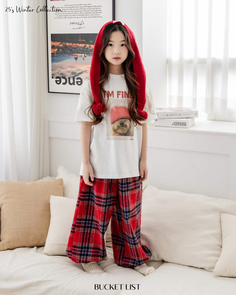 Bucket List - Korean Children Fashion - #kidzfashiontrend - Im Fine Tee - 7