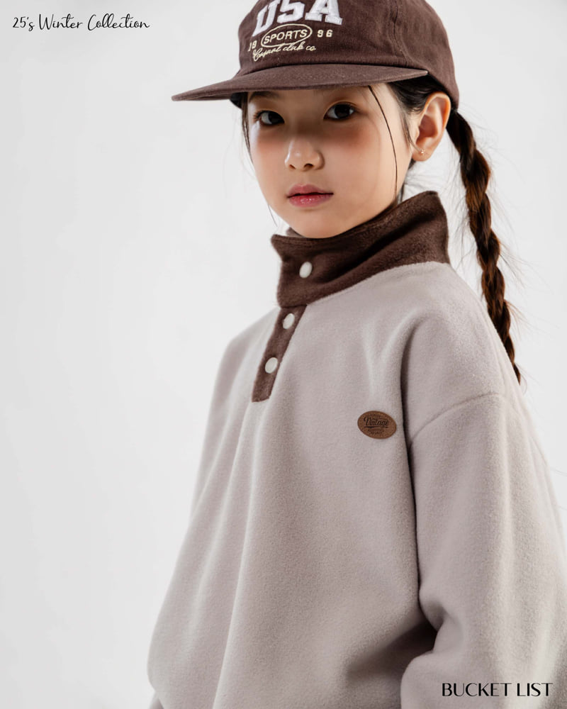 Bucket List - Korean Children Fashion - #littlefashionista - Fleece Color Tee - 7