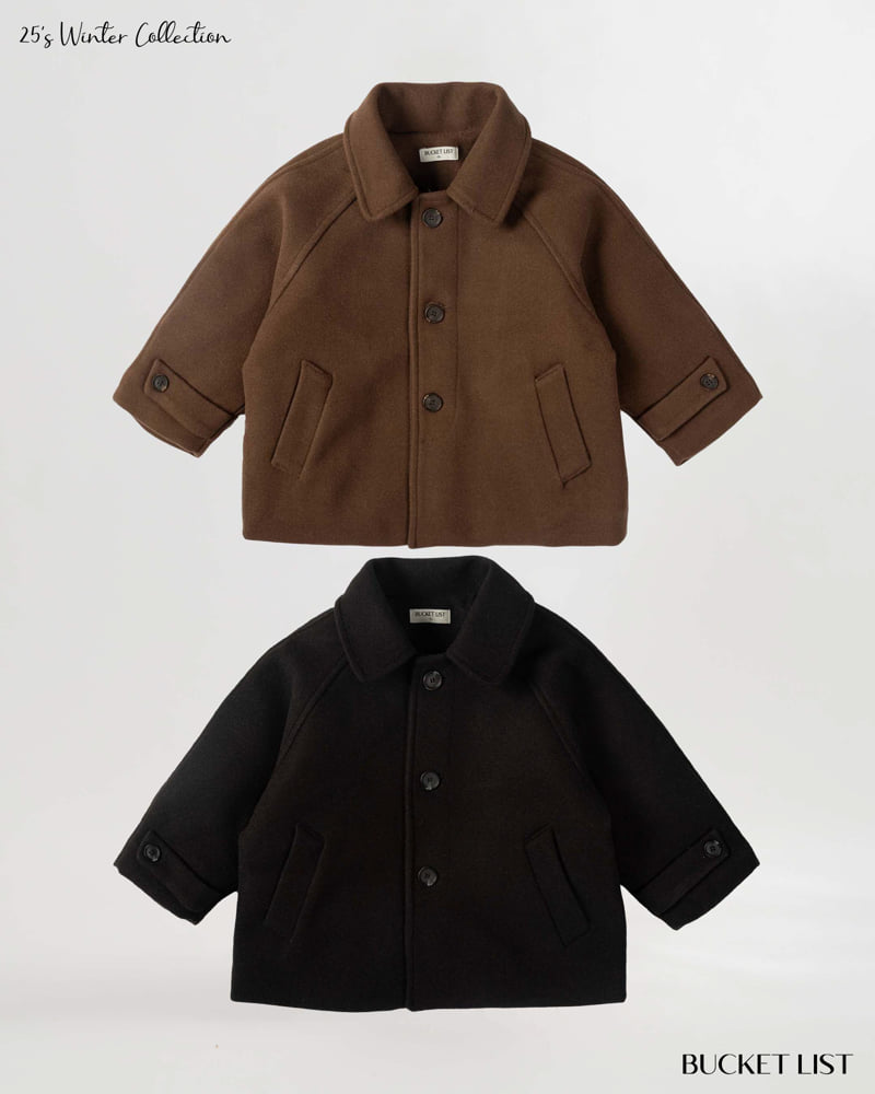 Bucket List - Korean Children Fashion - #magicofchildhood - Balloon Half Coat