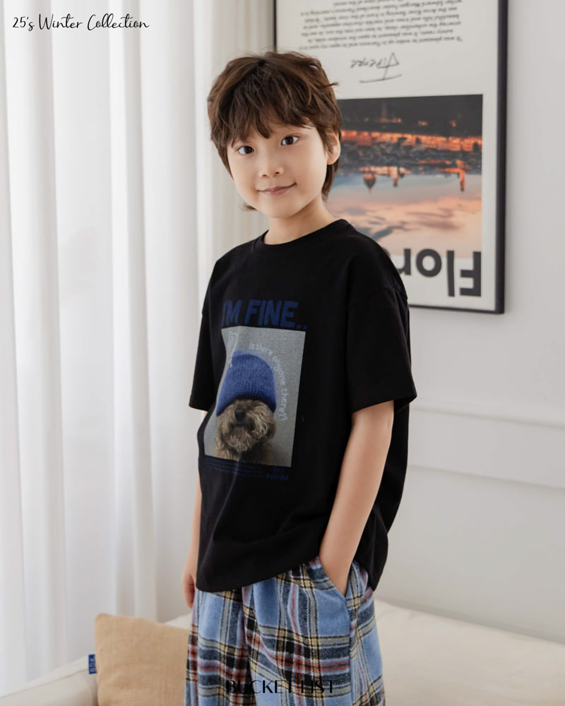 Bucket List - Korean Children Fashion - #magicofchildhood - Im Fine Tee - 10