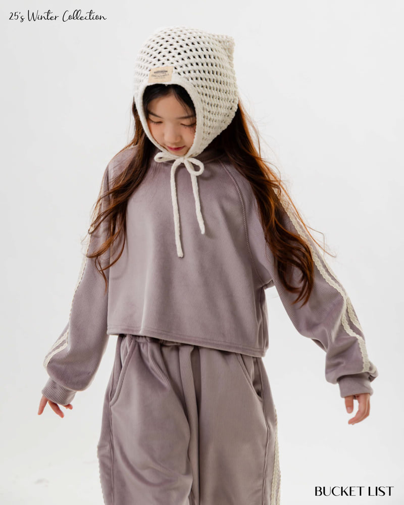 Bucket List - Korean Children Fashion - #magicofchildhood - Mink Crop Tee - 9