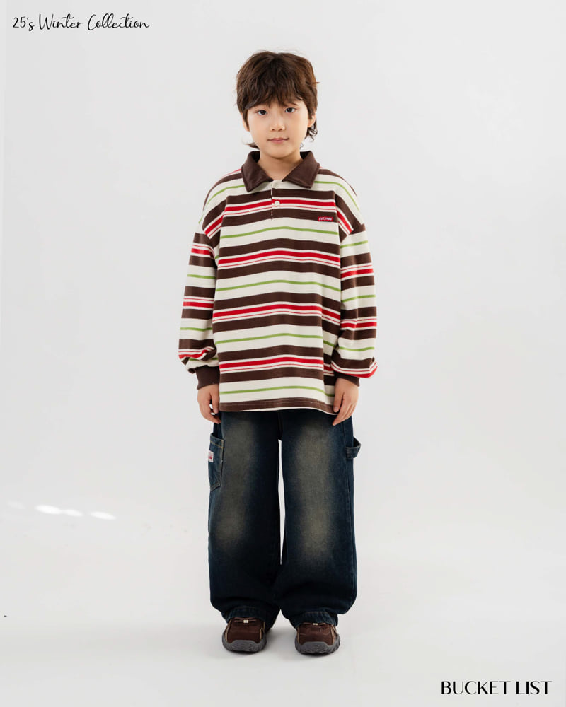 Bucket List - Korean Children Fashion - #magicofchildhood - Point Denim Pants - 7
