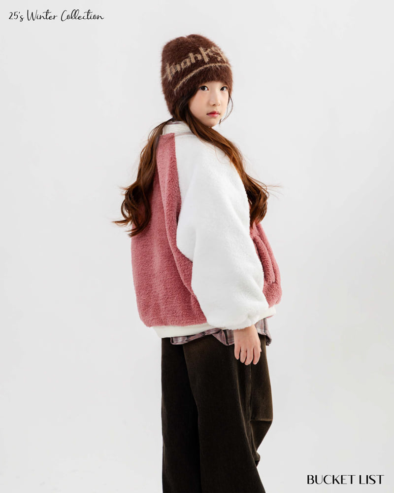 Bucket List - Korean Children Fashion - #minifashionista - Fluffy Raglan Jacket - 6