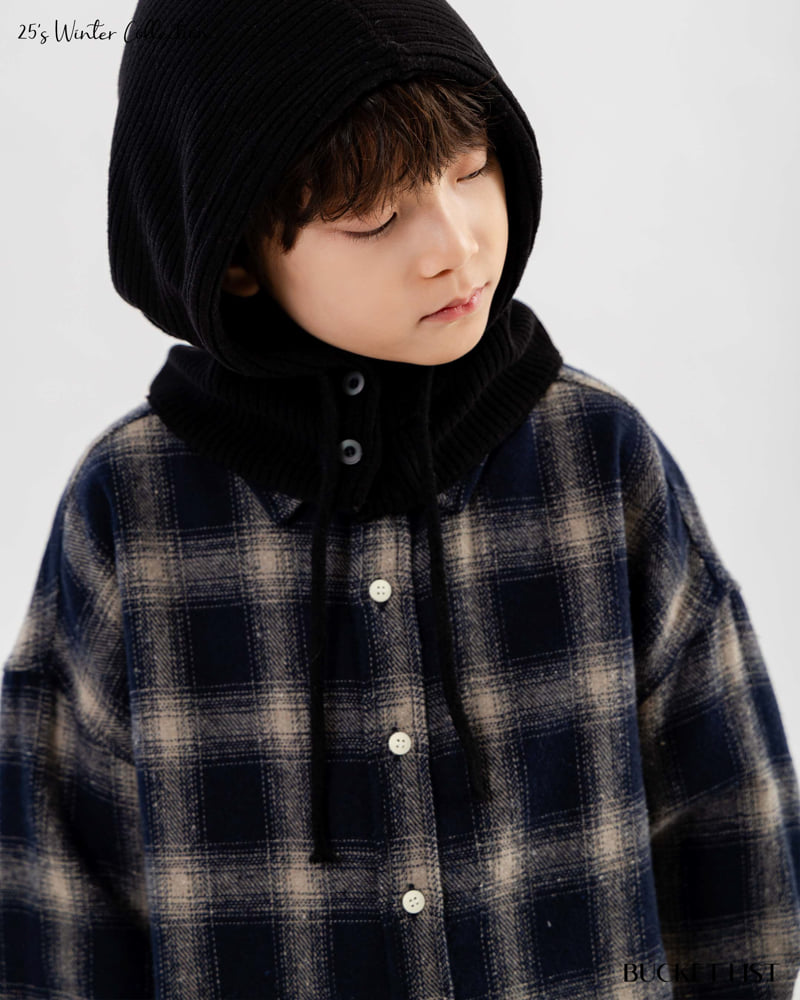 Bucket List - Korean Children Fashion - #minifashionista - Ribbed Balaclava - 5