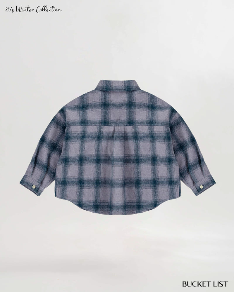 Bucket List - Korean Children Fashion - #minifashionista - Check Shirt - 12