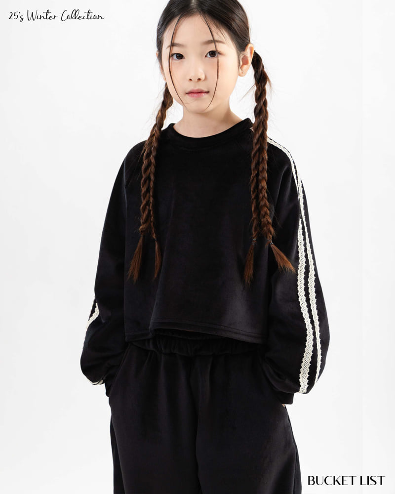 Bucket List - Korean Children Fashion - #minifashionista - Mink Crop Tee - 10