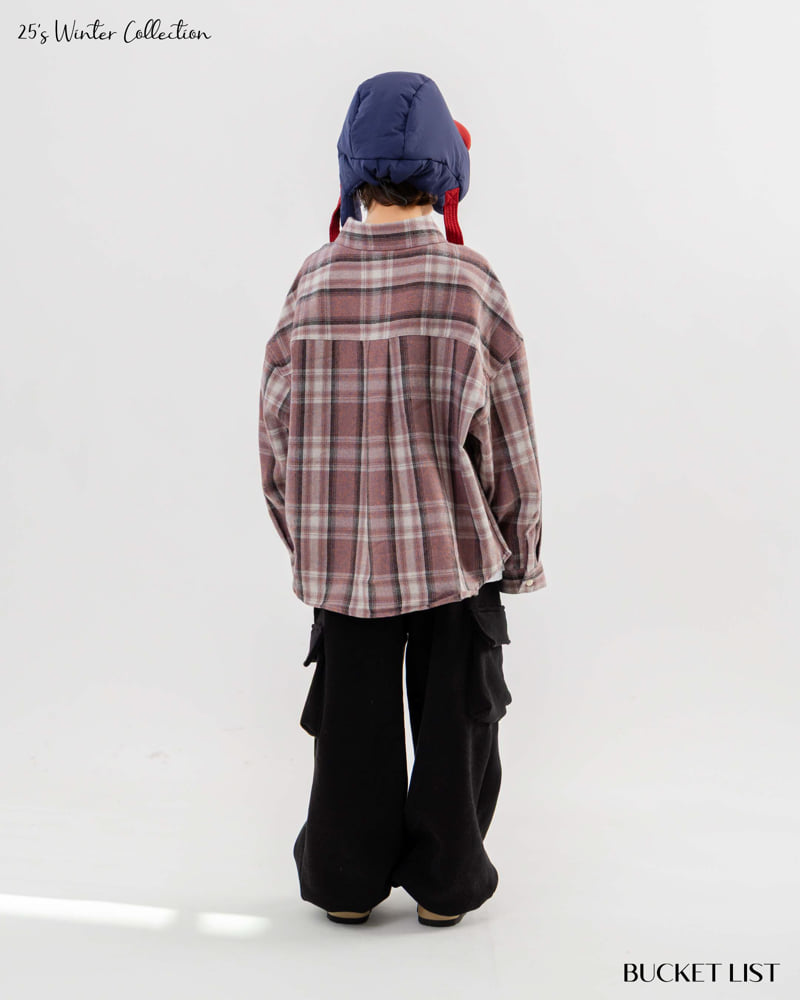 Bucket List - Korean Children Fashion - #prettylittlegirls - Fleece Embossed Cargo Jogger Pants - 11
