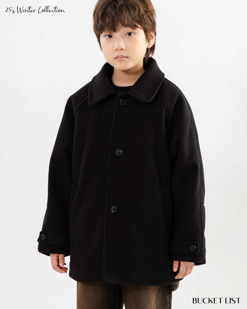 Bucket List - Korean Children Fashion - #prettylittlegirls - Balloon Half Coat - 3