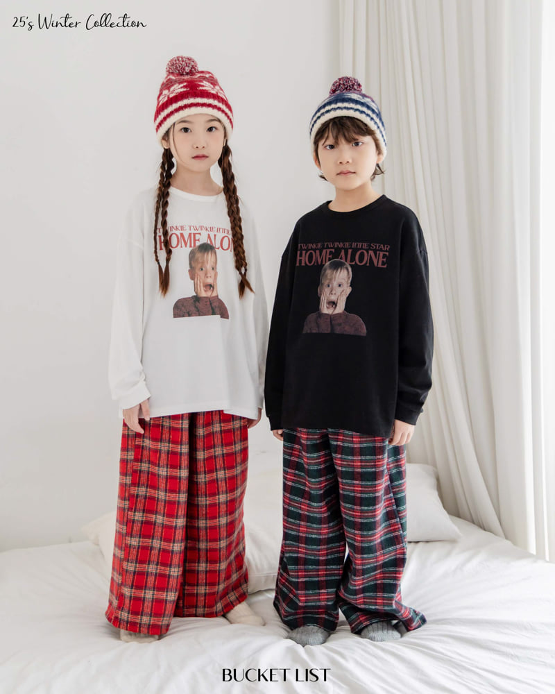 Bucket List - Korean Children Fashion - #prettylittlegirls - Alone Tee - 12