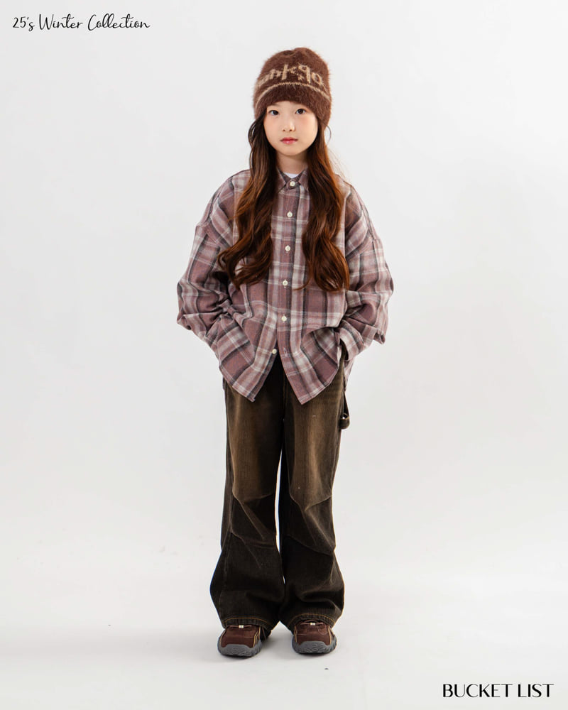 Bucket List - Korean Children Fashion - #todddlerfashion - Corduroy Balloon Denim Pants - 5