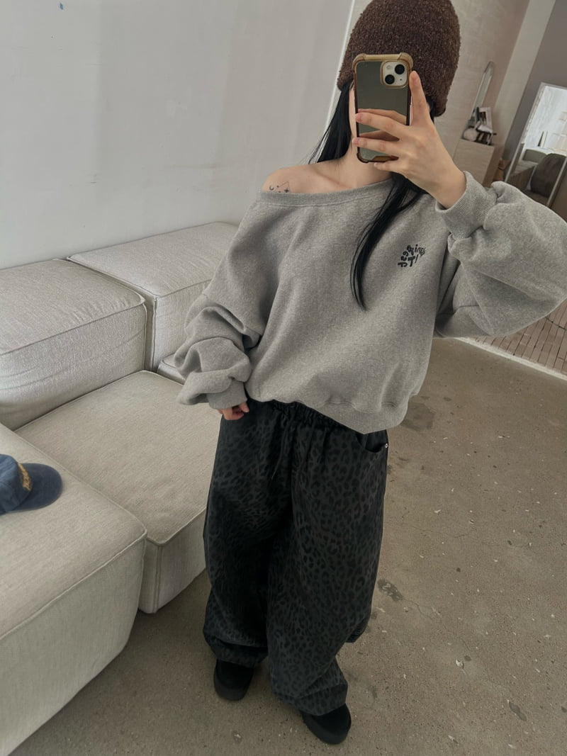 Buckle - Korean Women Fashion - #momslook - Leopard Wide Pants - 10