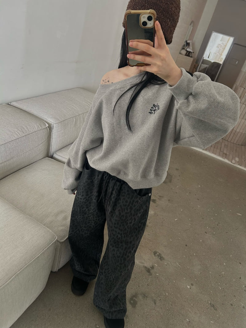 Buckle - Korean Women Fashion - #momslook - Leopard Wide Pants - 8