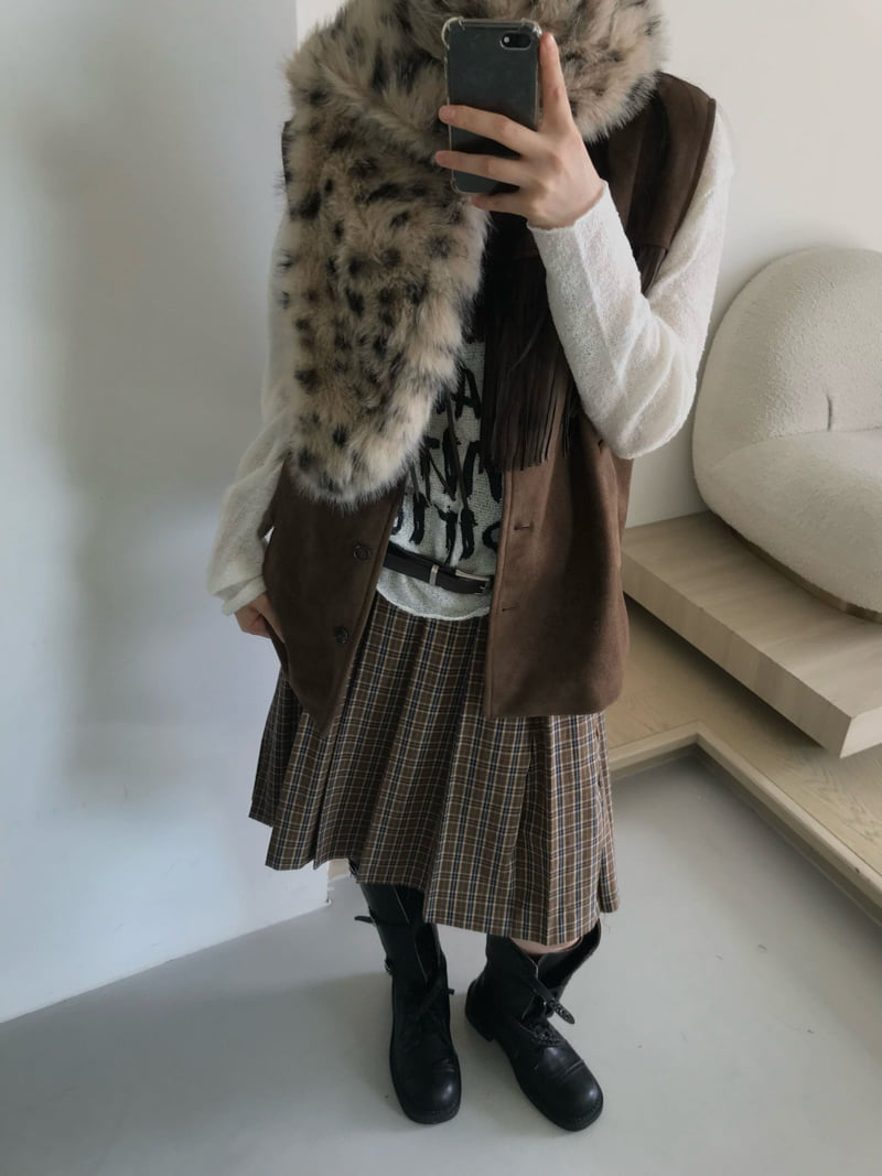 Buckle - Korean Women Fashion - #momslook - Winter Soft Muffler - 5