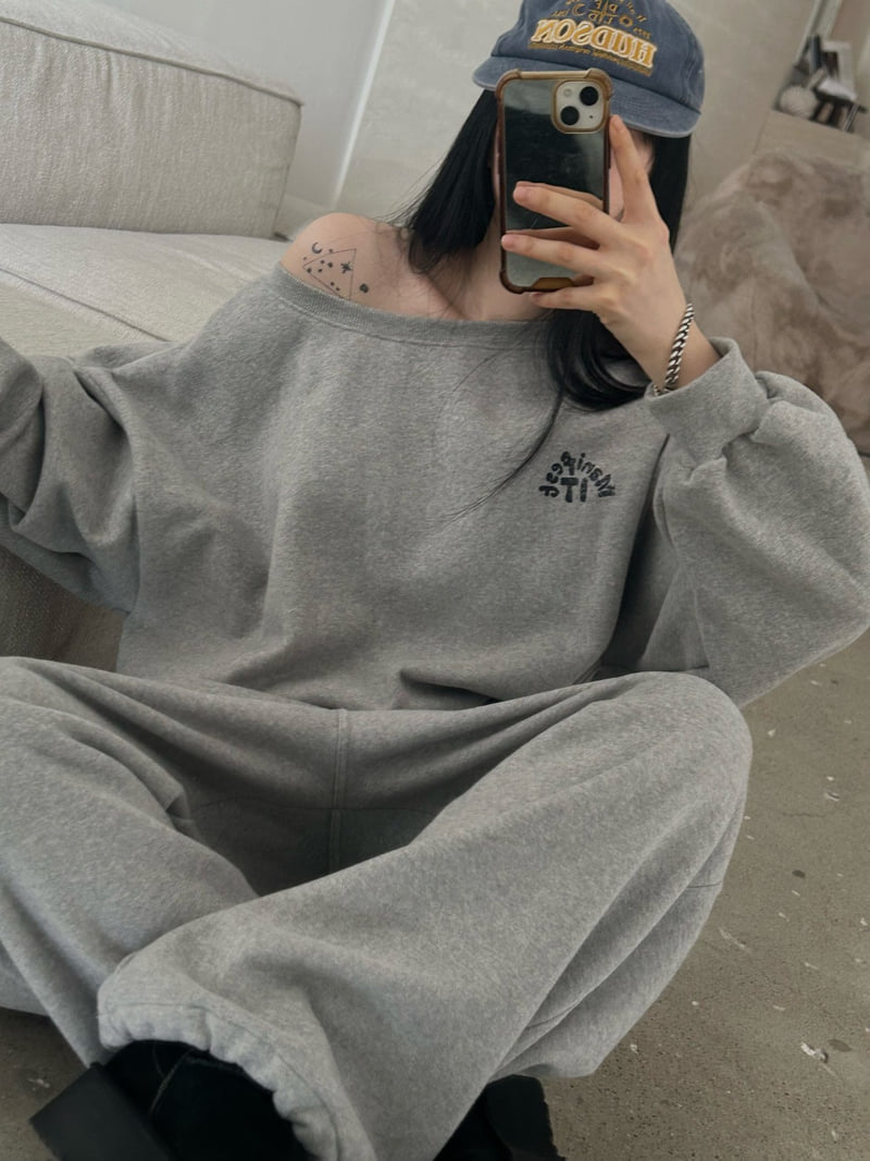 Buckle - Korean Women Fashion - #momslook - Its Double Fleece Sweatshirt - 12