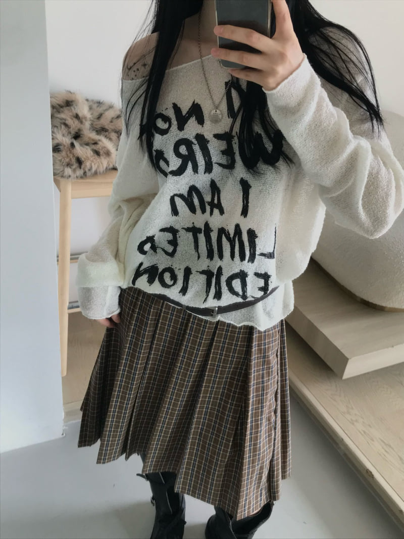 Buckle - Korean Women Fashion - #vintageinspired - Wool Boucle Knit