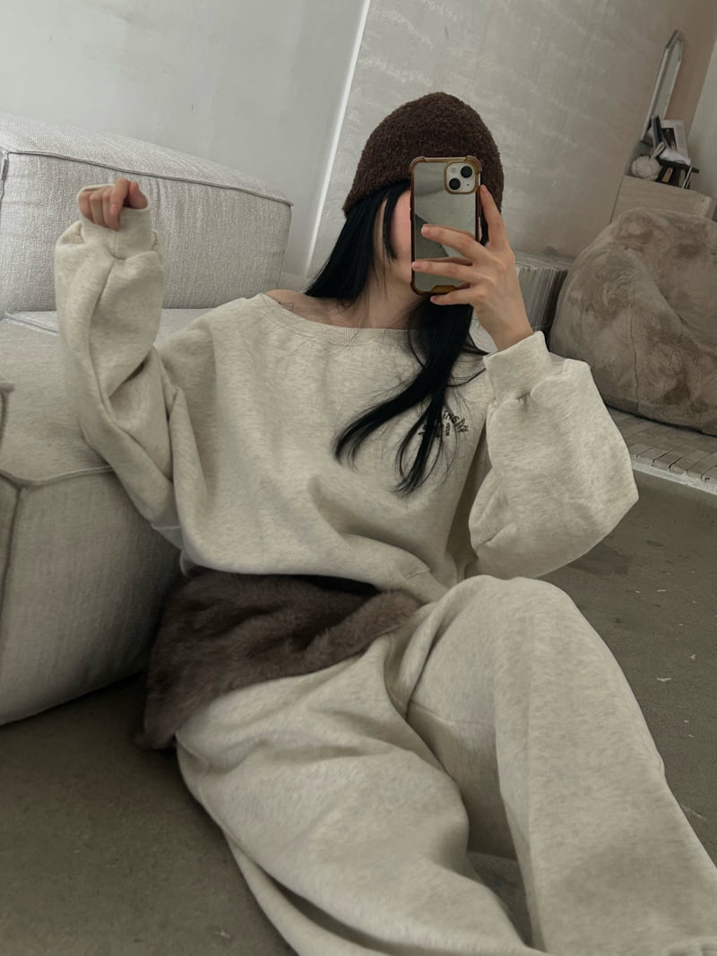 Buckle - Korean Women Fashion - #womensfashion - Its Double Fleece Sweatshirt - 5