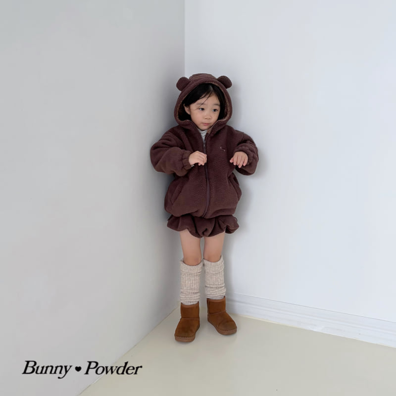 Bunny Powder - Korean Children Fashion - #Kfashion4kids - Bear Fleece Jacket - 11
