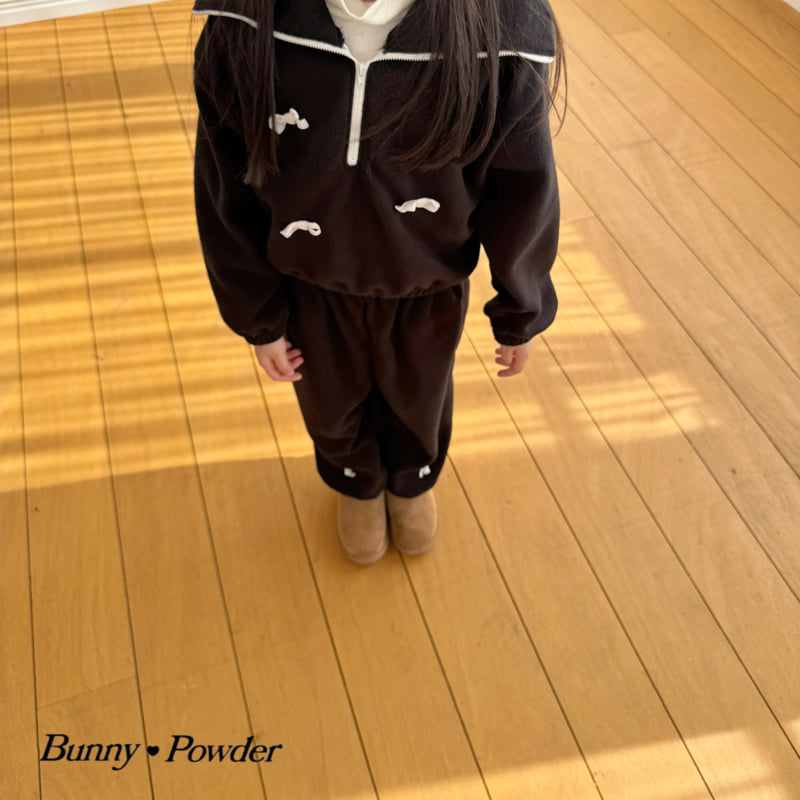 Bunny Powder - Korean Children Fashion - #Kfashion4kids - Roomy Fleece Anorak - 6
