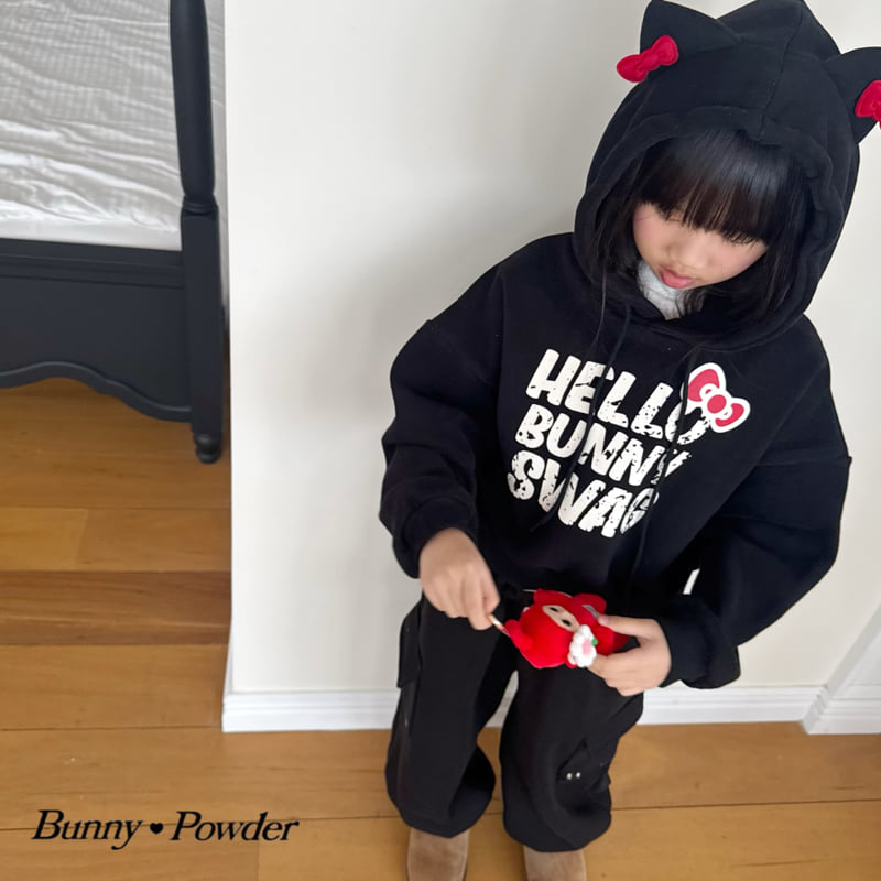 Bunny Powder - Korean Children Fashion - #Kfashion4kids - Hello Hoodie Sweatshirt - 11