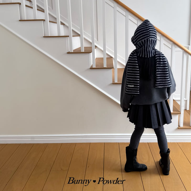 Bunny Powder - Korean Children Fashion - #childofig - Raccoon Hood Muffler - 6
