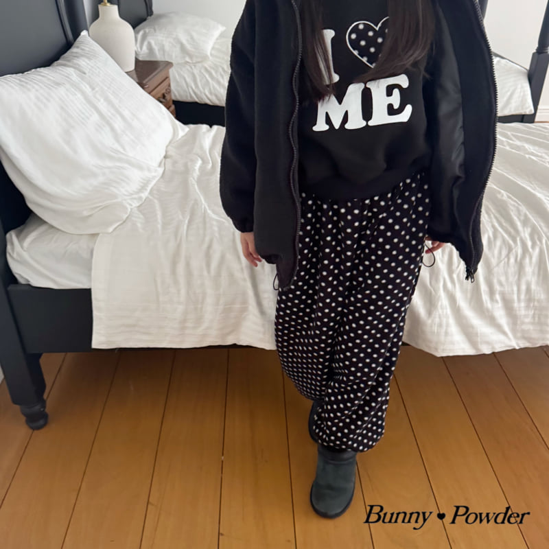 Bunny Powder - Korean Children Fashion - #stylishchildhood - Heart Sweatshirt - 4