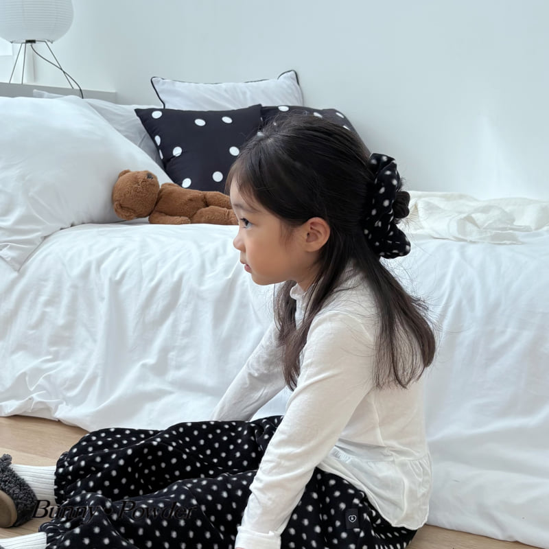 Bunny Powder - Korean Children Fashion - #childofig - Mongshil Scrunchie - 10