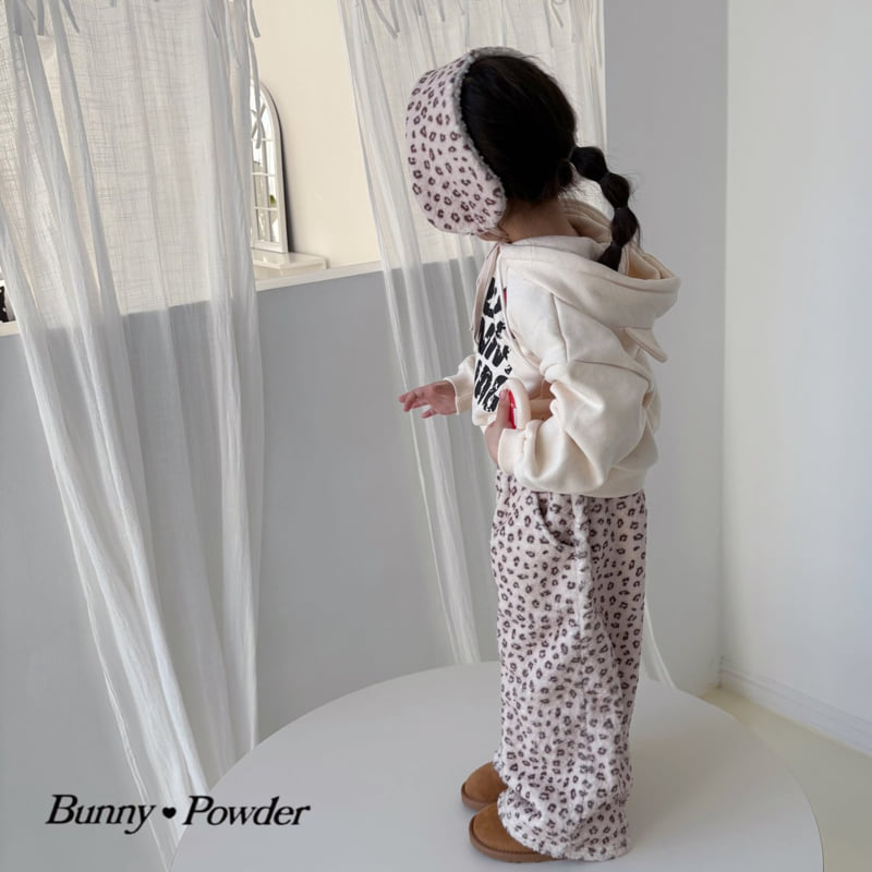 Bunny Powder - Korean Children Fashion - #childrensboutique - Leopard Ear Muffler - 8