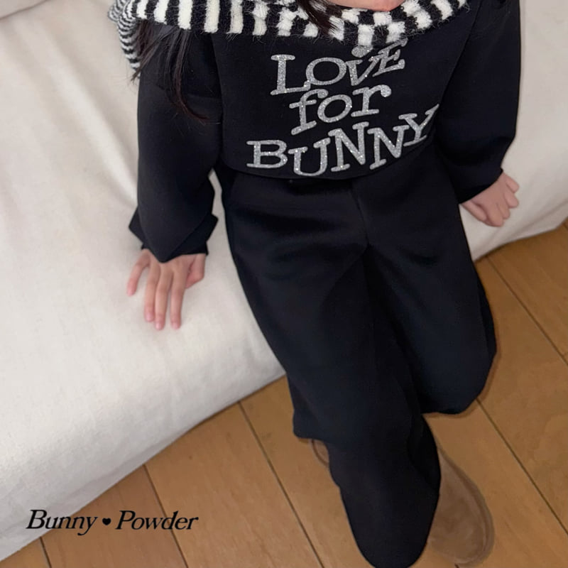 Bunny Powder - Korean Children Fashion - #childrensboutique - Love Four Set - 9