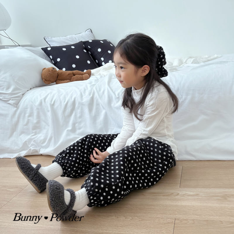 Bunny Powder - Korean Children Fashion - #childrensboutique - Mongshil Scrunchie - 11
