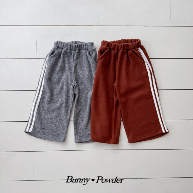 Bunny Powder - Korean Children Fashion - #designkidswear - Winter Track Pants