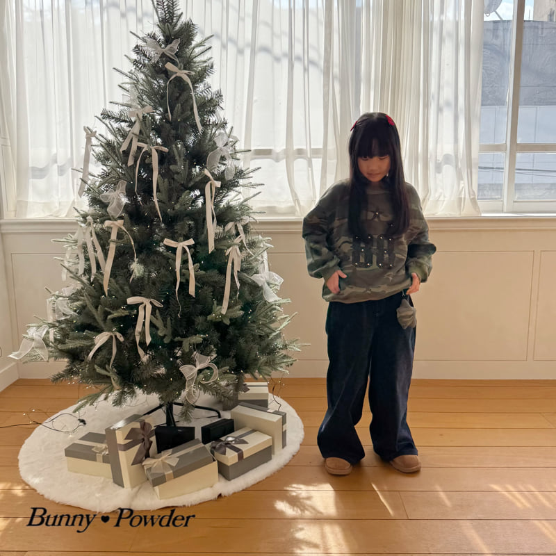Bunny Powder - Korean Children Fashion - #designkidswear - Camo Sweatshirt - 9