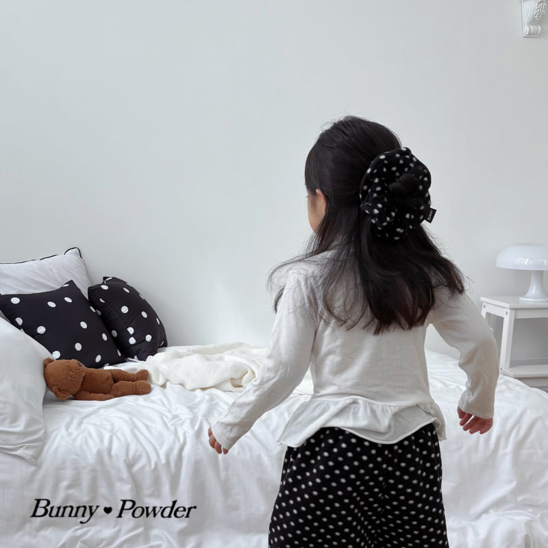 Bunny Powder - Korean Children Fashion - #designkidswear - Mongshil Scrunchie - 12