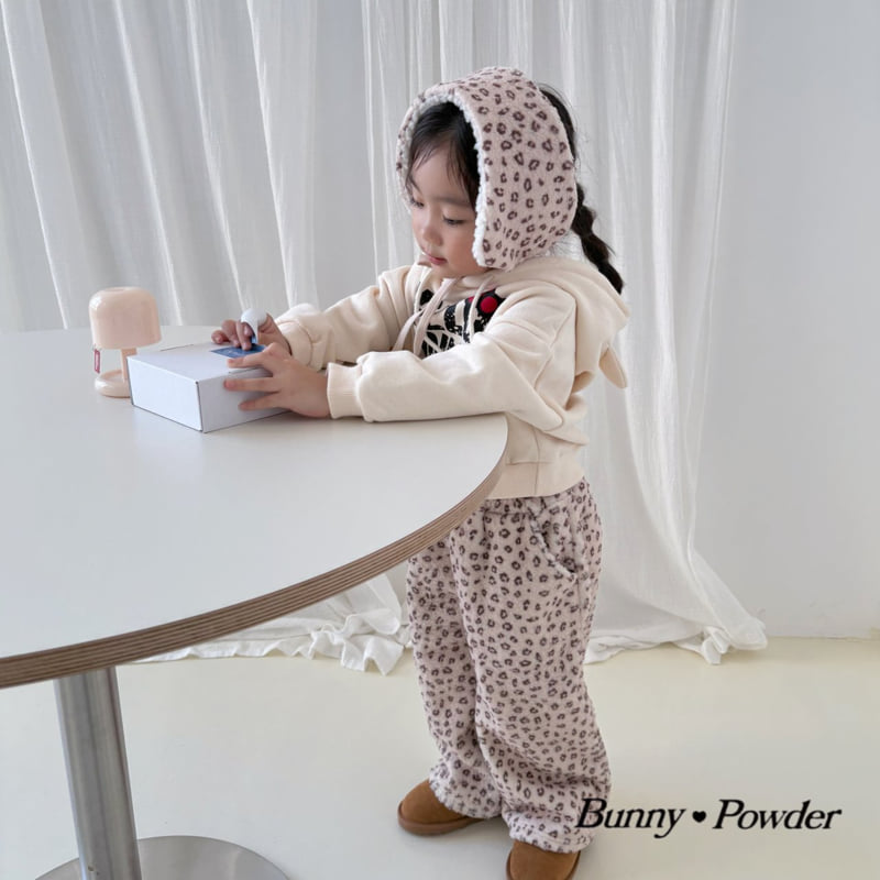 Bunny Powder - Korean Children Fashion - #fashionkids - Leopard Ear Muffler - 11