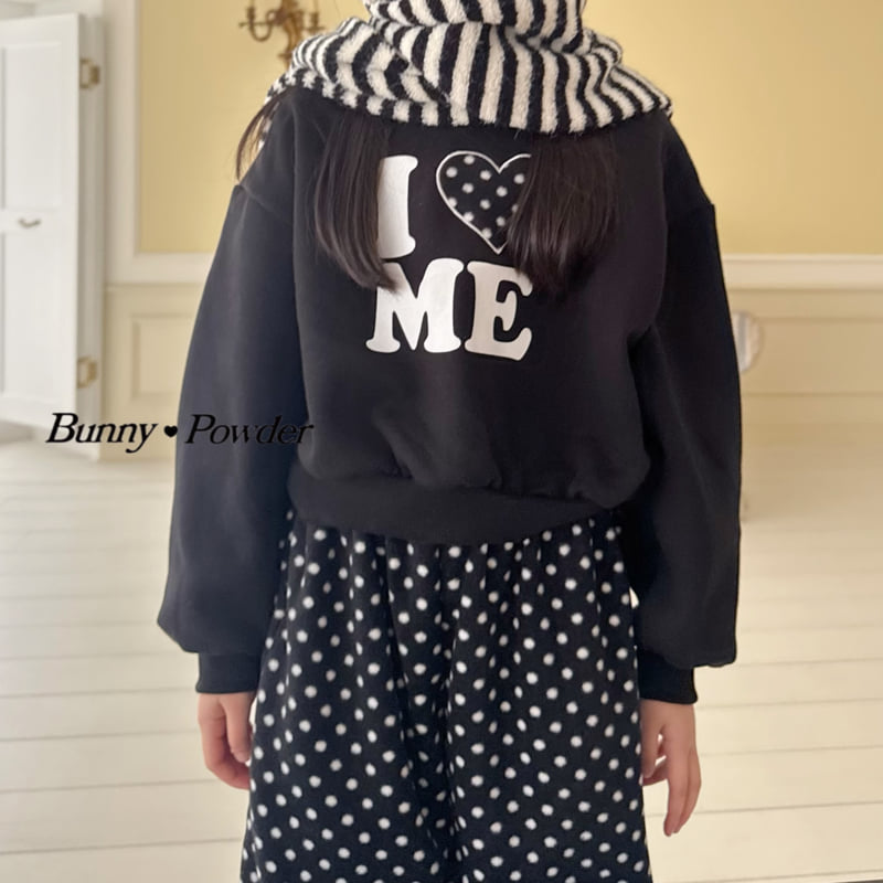 Bunny Powder - Korean Children Fashion - #fashionkids - Heart Sweatshirt - 8