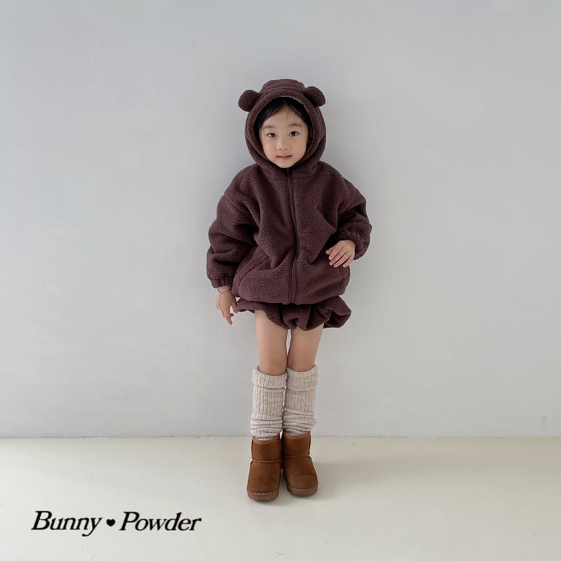 Bunny Powder - Korean Children Fashion - #fashionkids - Bear Fleece Jacket - 7
