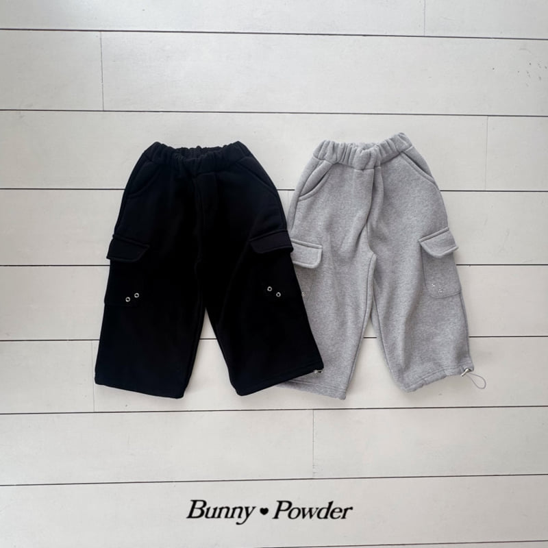 Bunny Powder - Korean Children Fashion - #fashionkids - Eyelet Cargo Pants