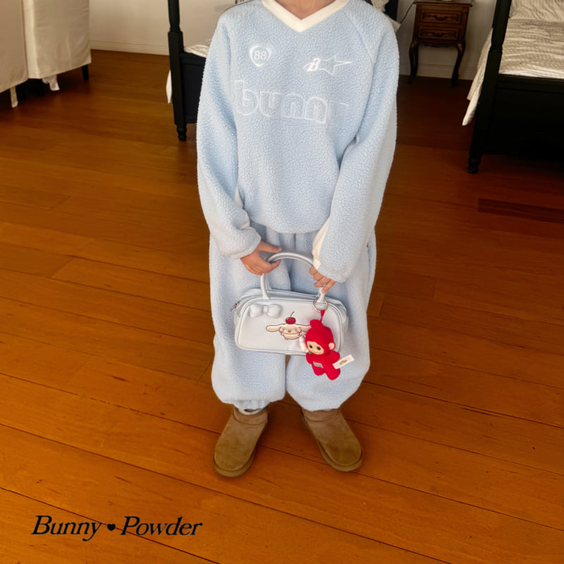 Bunny Powder - Korean Children Fashion - #fashionkids - Fleece Raglan Sweatshirt - 12