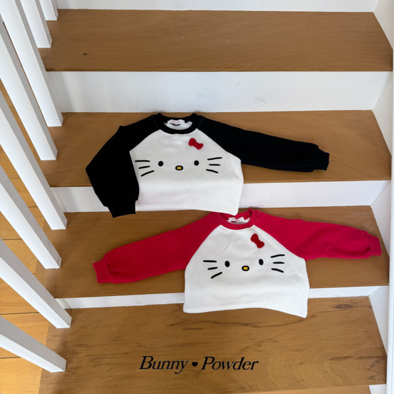 Bunny Powder - Korean Children Fashion - #fashionkids - Cat Sweatshirt
