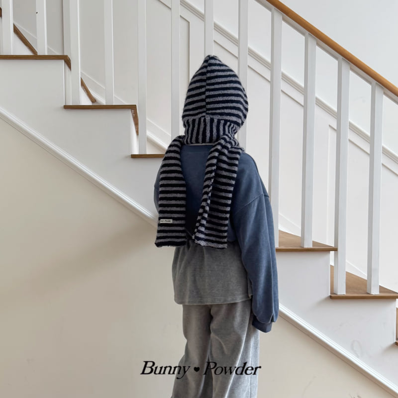 Bunny Powder - Korean Children Fashion - #kidsshorts - Raccoon Hood Muffler - 11