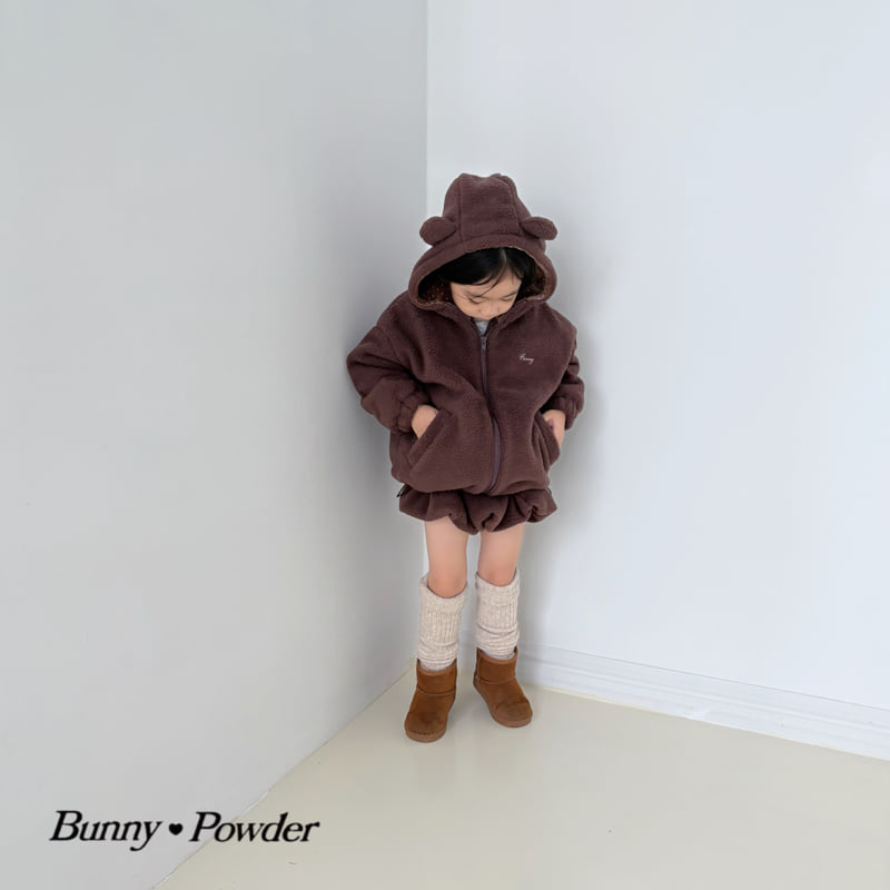 Bunny Powder - Korean Children Fashion - #kidsshorts - Bear Balloon Pants - 5