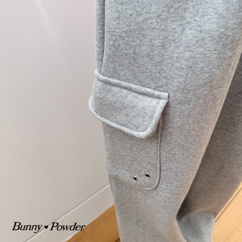 Bunny Powder - Korean Children Fashion - #kidsstore - Eyelet Cargo Pants - 3
